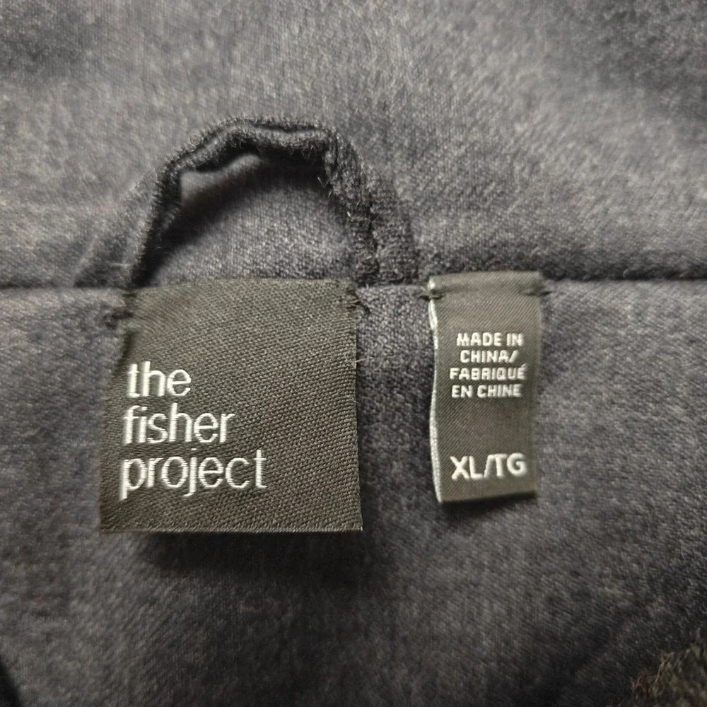 The Fisher Project Jacket Womens Extra Large Asymmetrical HighCollar LongSleeves